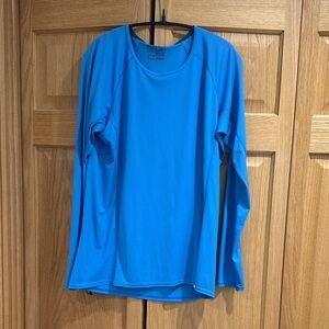 Patagonia Vibrant Blue Long Sleeve Women's Top